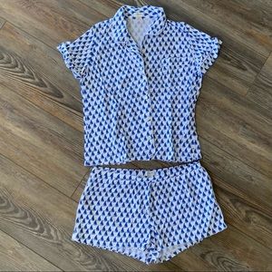 J.Crew sailor pajama set